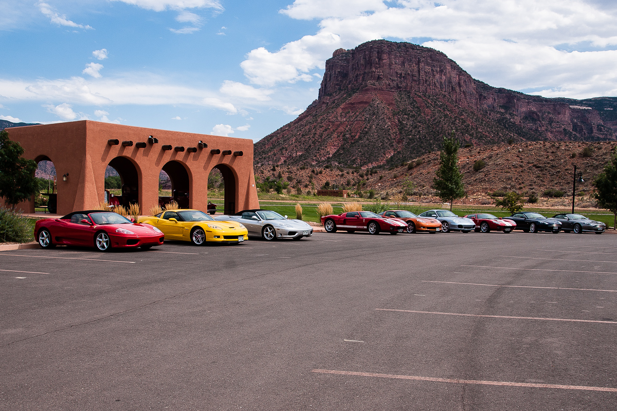 Gateway Colorado Auto Museum, Parking Area