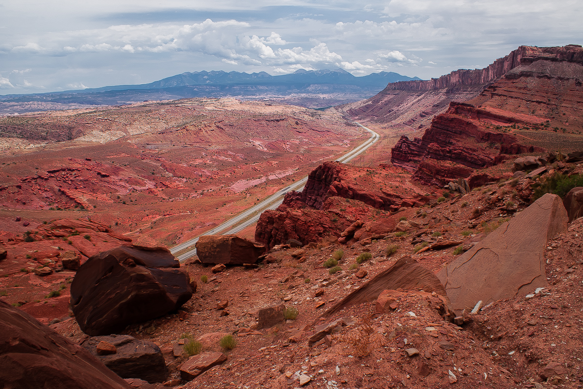 Moab Fault und Little Valley