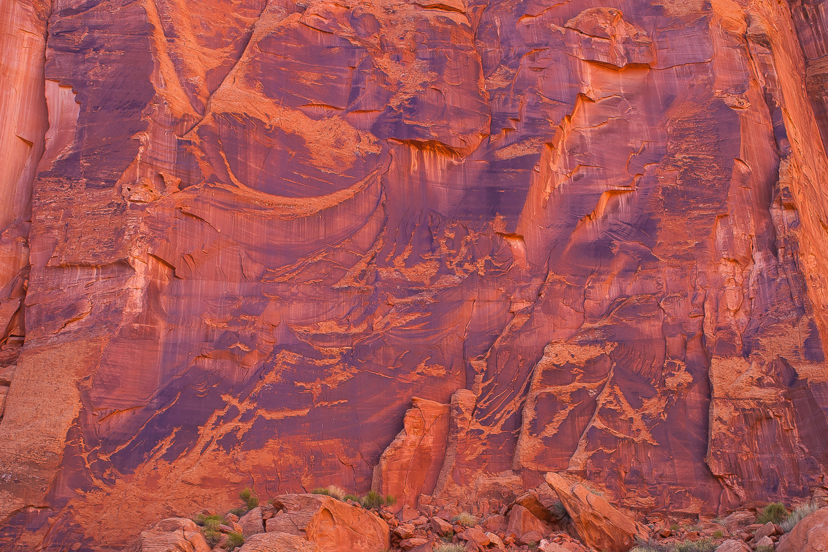 "Apokalypse"_felswand im Lost Trail Canyon