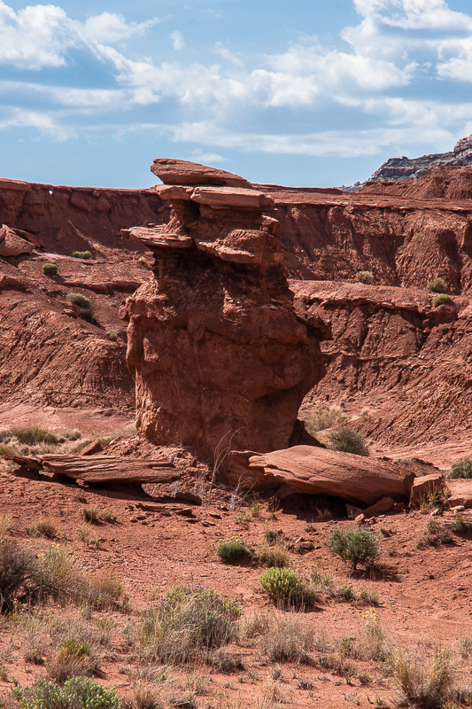 Red Desert Hoodoo und Arch