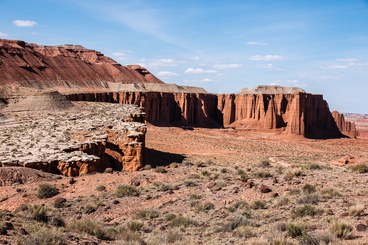 Red Desert Cliffs