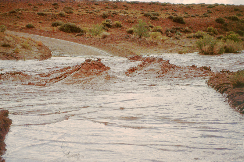 Cathedral Valley - Flash Flood