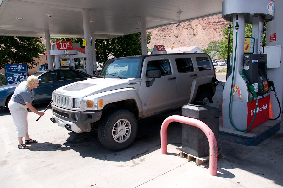 Moab, City Market Gas Station