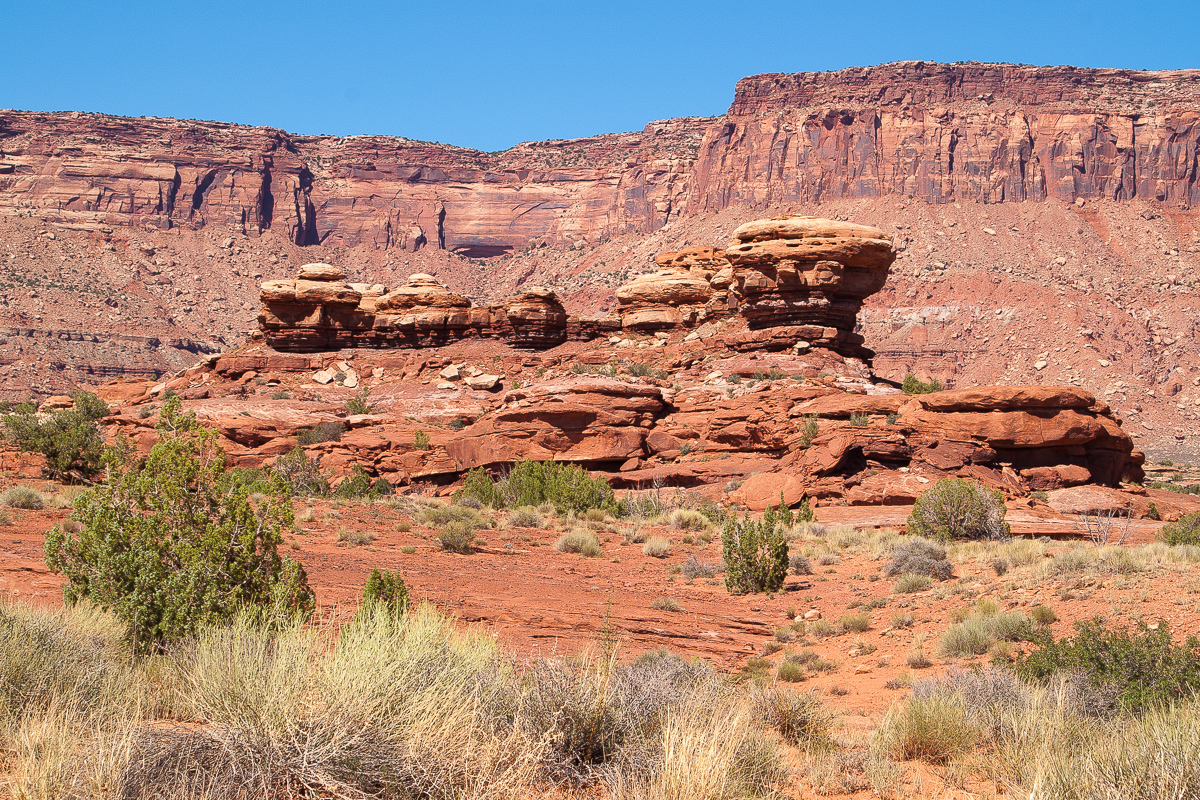 Indian Creek und Hatch Point