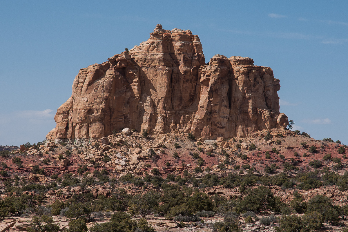 Felsturm nahe des Horseshoe Bends