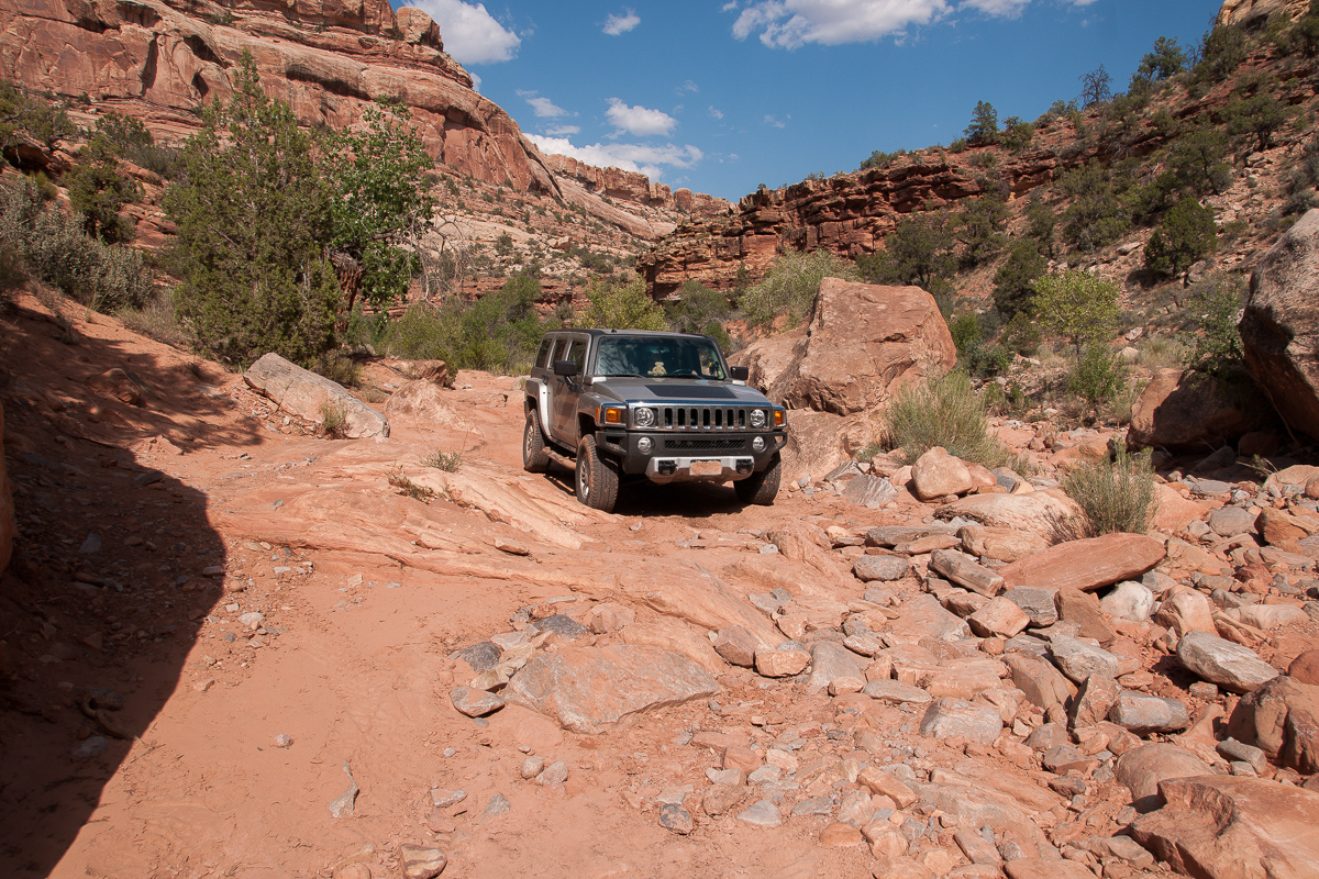 Arch Canyon, Hummer H3