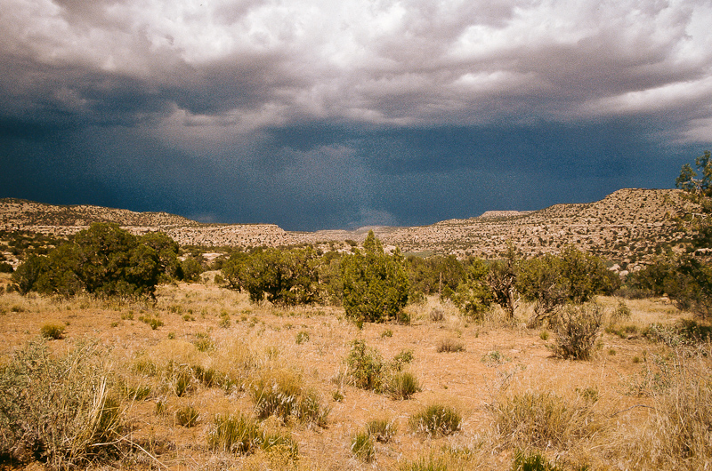 Gewitter über dem Montezuma Canyon